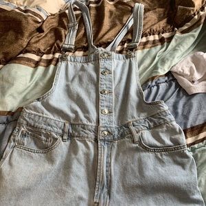 Light Jean Overalls